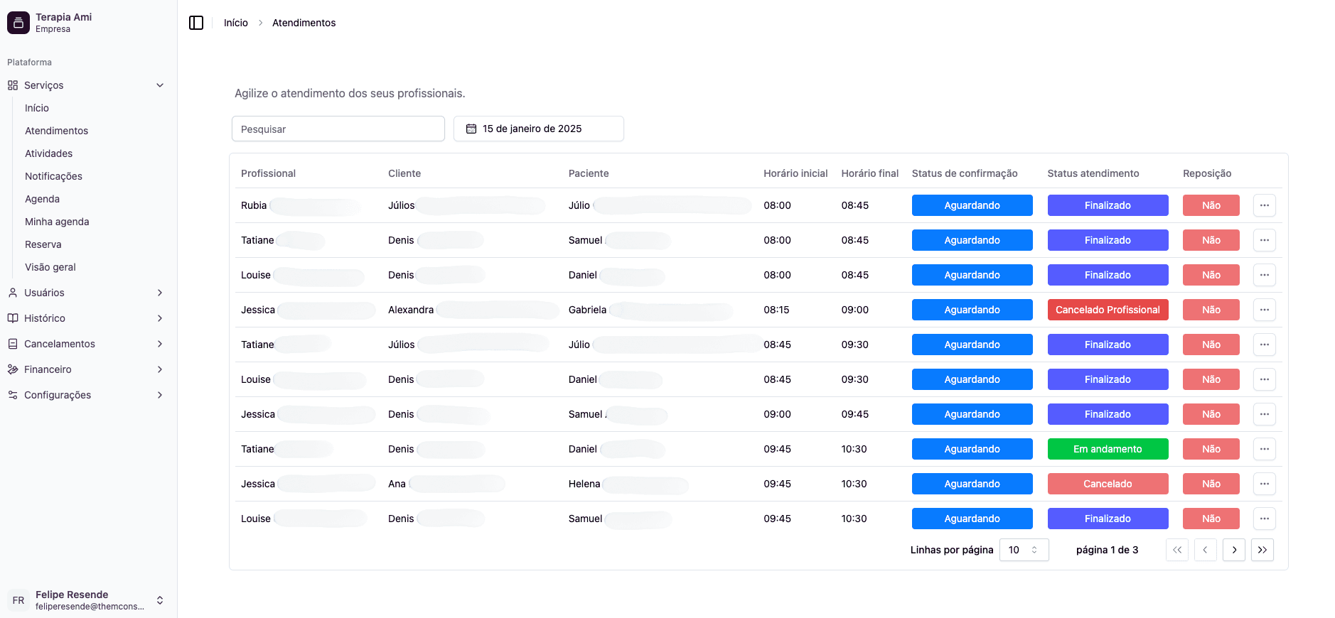 Features appointment